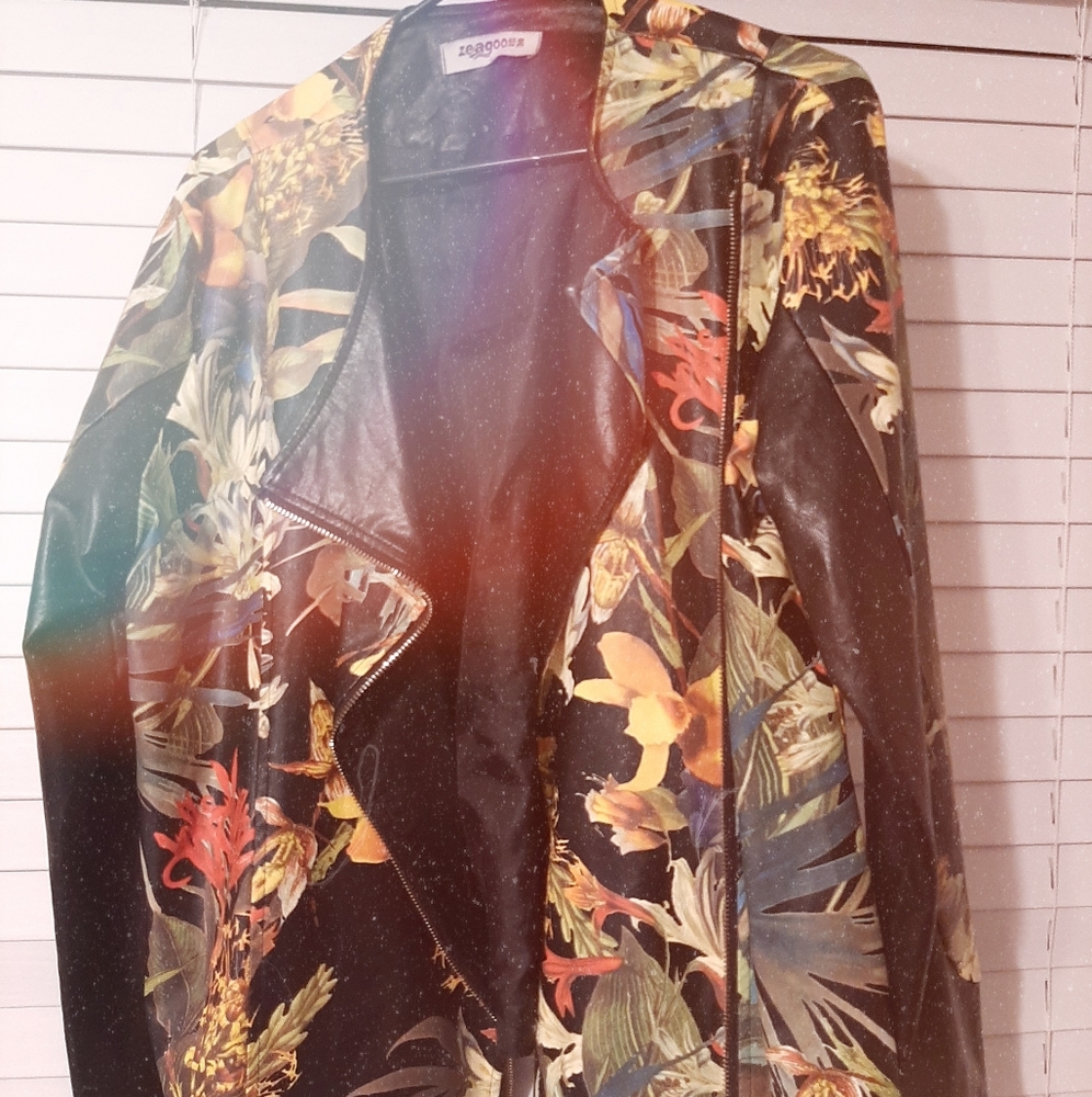 "Leather" jacket,